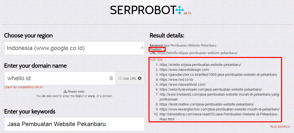 SerpRobot