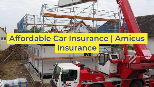 Affordable Car Insurance | Amicus Insurance