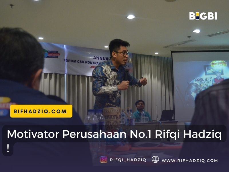 motivator bali lucu, motivator bali terbaik rifqi hadziq, motivator perusahaan di bali, trainer di bali , motivator lokal bali