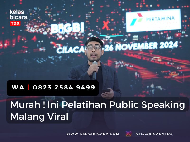 Murah ! Ini Pelatihan Public Speaking Malang Viral
